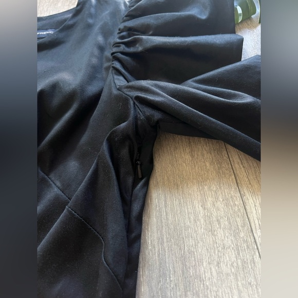 Rare! French connection avant garde puff sleeve Victorian button dress. Size 2 - Picture 6 of 13